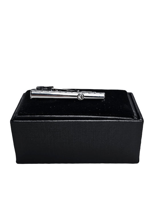 Mcan Silver Tie Clip Silver