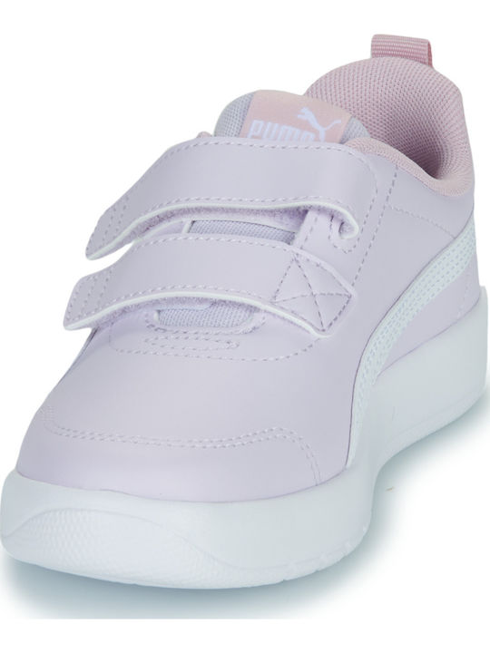 Courtflex V3 V Ps Kids Sneakers with Scratch Purple