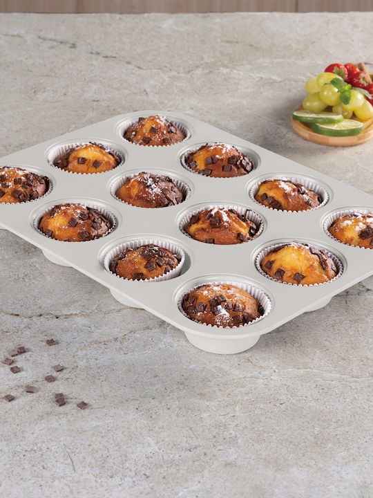 Berlinger Haus Φόρμα Ζαχαροπλαστικής για Cupcakes/Muffins 12 Θέσεων 35x26.5x3εκ.