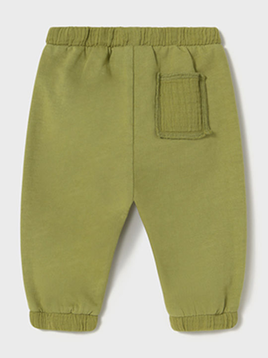 Kids Sweatpants Set Khaki 3pcs