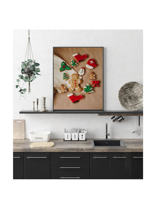 Festive Christmas Cookies Painting 20x30