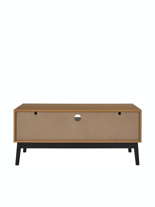 TV Stand 110 X 48 X 40 cm Low Model Felix Lounge Edition Collection Black Hd0300