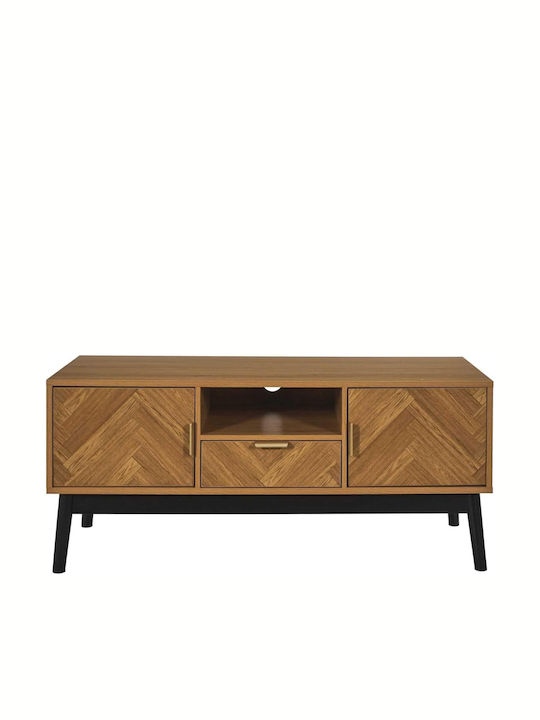 TV Stand 110 X 48 X 40 cm Low Model Felix Lounge Edition Collection Black Hd0300