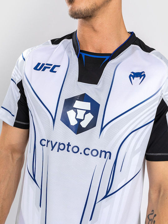 Venum Ανδρική Κοντομάνικη Μπλούζα VNMUFC-00145 για MMA Λευκή
