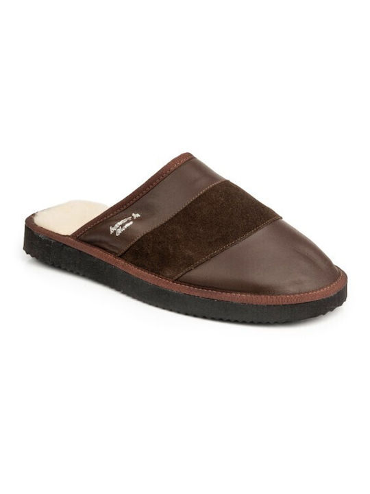 Boxer Slippers Brown