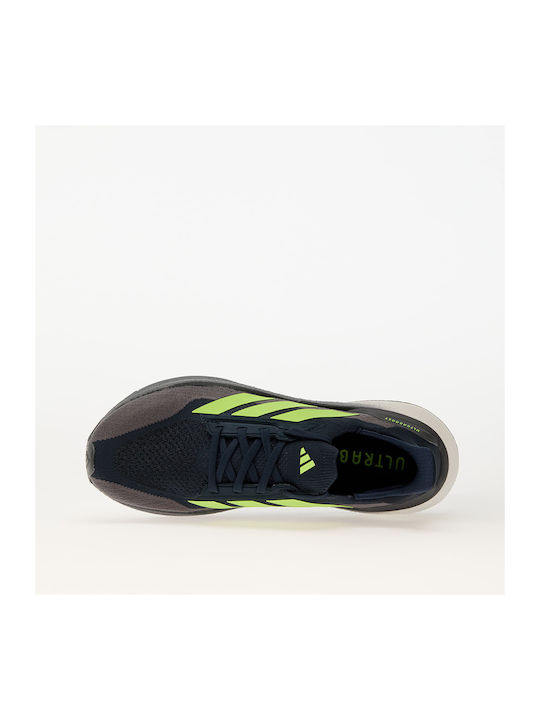 Ultraboost 5x Sport Shoes Running Aurora Ink / Lucid Lemon / Iron Met