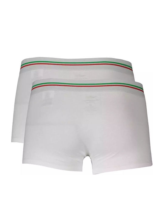 Aeronautica Militare Men's Boxers 2Pack Bianco