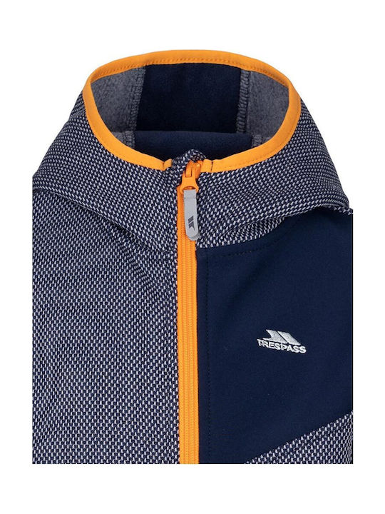 Kids' Casual Jacket Short with Hood Blue