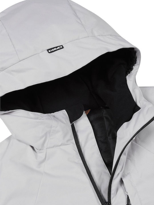 Kids' Casual Jacket with Hood Grey-black