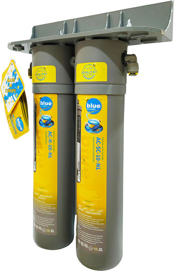 Blue Filters UPS2 Wasserfiltrationssystem Unter der Spüle mit Wasserhahn & Ersatzfilter