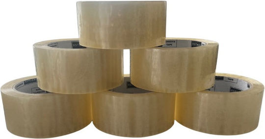 Bestpak Ταινία Συσκευασίας Αθόρυβη 48mm x 66m Διάφανη