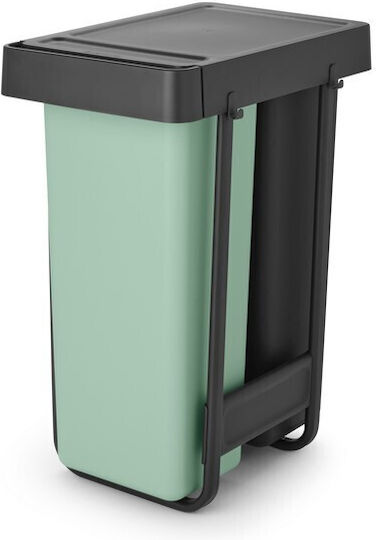 Brabantia Πλαστικός Κάδος Απορριμμάτων 2x30lt Γκρι