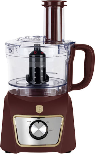 Berlinger Haus Multifunctional Food Processor 500W With 1.5L Bowl And Blender Jug