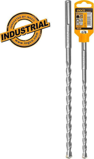 Ingco Four-Cut Drill Carbide with SDS Plus Shank for Masonry 14x250mm