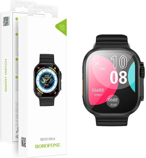Borofone BD10 Ultra Smartwatch (Negru)