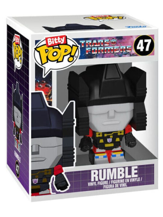 Funko Bitty Pop! Bitty Bot Movies: Soundwave With Rumble