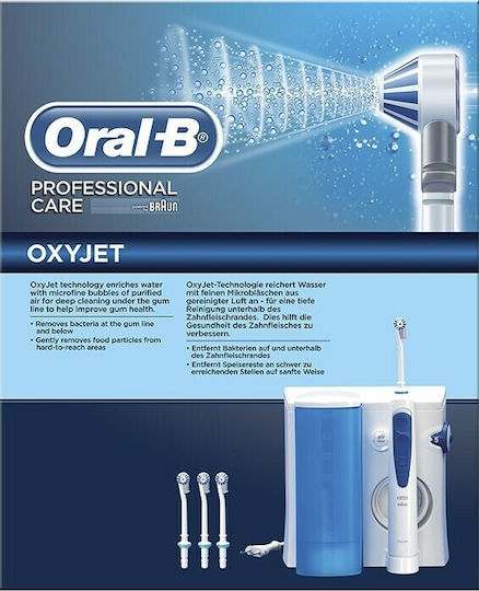 Oral-B Oxyjet Water Flosser Λευκό