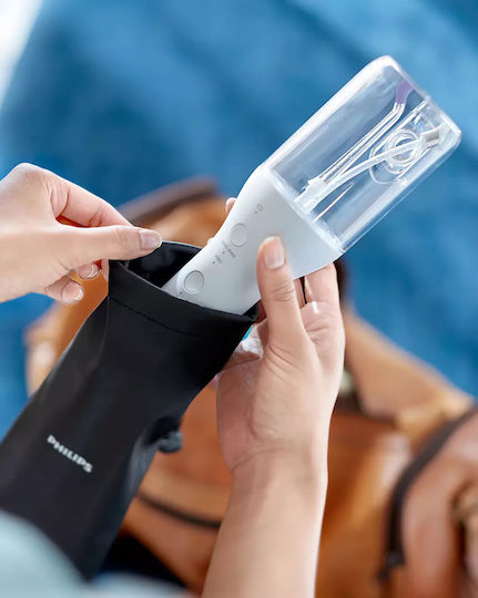 Philips Water Flosser with Travel Case HX3826/31 White