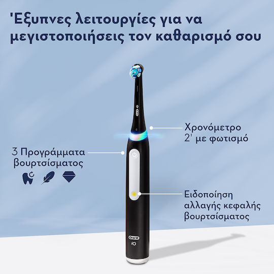 Oral-B Io Series 3 Electric Toothbrush with Pressure Sensor Black