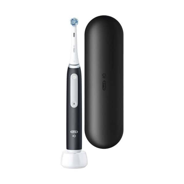 Oral-B Io Series 3 Ηλεκτρική Οδοντόβουρτσα με Αισθητήρα Πίεσης και Θήκη Ταξιδίου Black