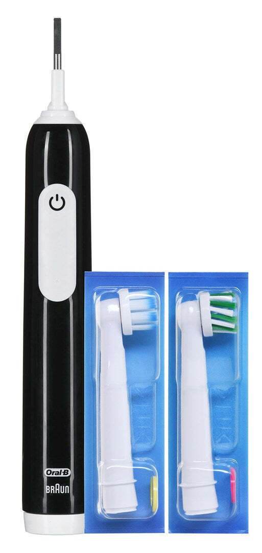 Oral-B Pro Series 1 Ηλεκτρική Οδοντόβουρτσα με Αισθητήρα Πίεσης και Θήκη Ταξιδίου Μαύρη