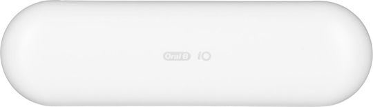 Oral-B iO Series 8N Ηλεκτρική Οδοντόβουρτσα με Χρονομετρητή, Αισθητήρα Πίεσης και Θήκη Ταξιδίου White Alabaster