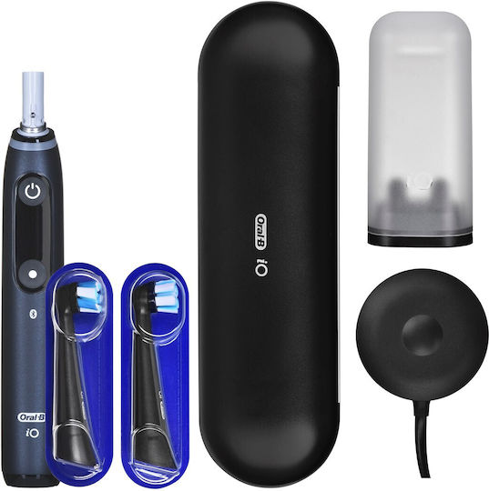 Oral-B iO Series 8N Електрическа Четка за Зъби с Таймер и Калъф за Пътуване Black Onyx
