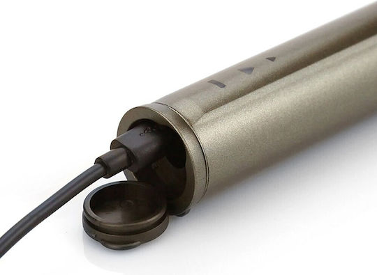 Media-Tech Sonic Waveclean Електрическа Четка за Зъби с Калъф за Пътуване Черен