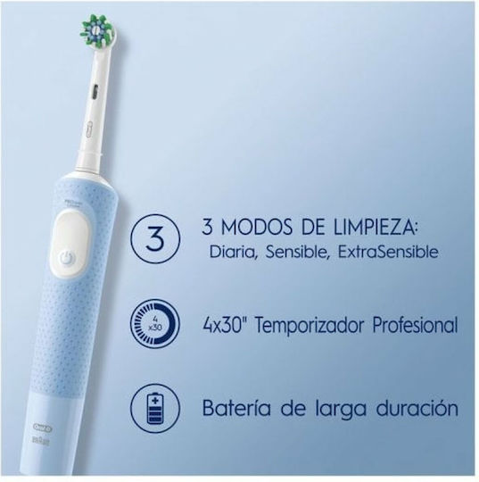 Oral-B Vitality Pro Protect X Clean Periuță de dinți electrică Albastră