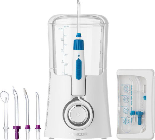 Sencor Water Flosser Μπαταρίας με Χρονομετρητή SOI 3312WH Λευκό