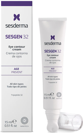 Sesderma Sesgen 32 Eye Cream for Anti-Wrinkle Moisturizing Dark Circles and Eye Bags 15ml