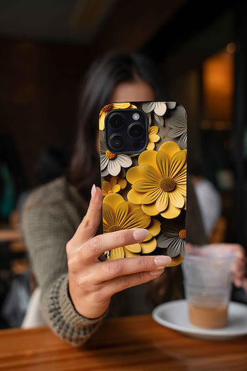 Θήκη Sonique 3d Flower Series Apple Iphone 7 Iphone 8 Iphone Se 2020 Iphone Se 2022 Κίτρινο