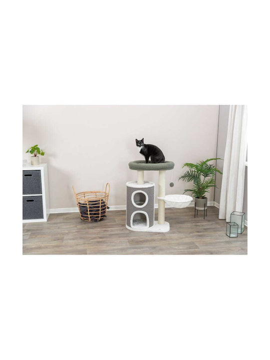 Dante Trixie Cat Scratching Post 86 Cm White Green Gray