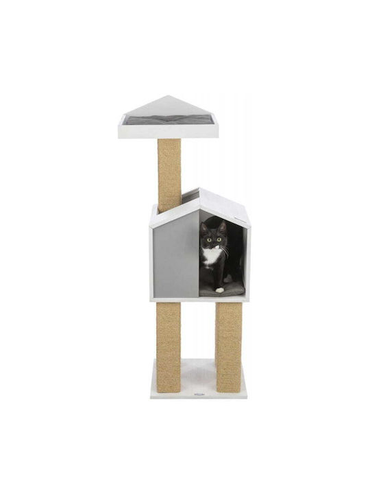 Be Nordic Jonte Trixie Stâlp de Scratching pentru Pisici 115 Cm Alb Gri