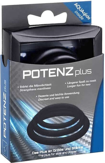JoyDivision POTENZplus Set of 3 (S, M, L) Black