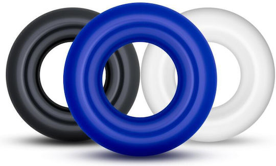 Lovetoy Power Plus Triple Donut Ring Set Set Cock Rings Cock 3buc