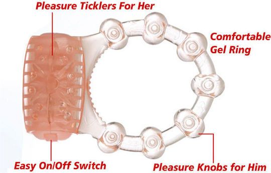 Screaming O Vibrating Ring Δαχτυλίδι Πέους Πορτοκαλί