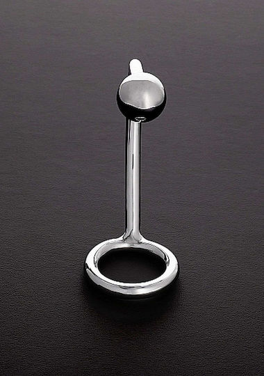 Shots Steel Intruder Metal Butt Plug With C-Ring