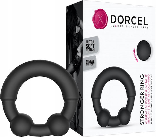Dorcel Inel Cock Silicon Negru 6072448