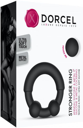 Dorcel Inel Cock Silicon Negru 6072448