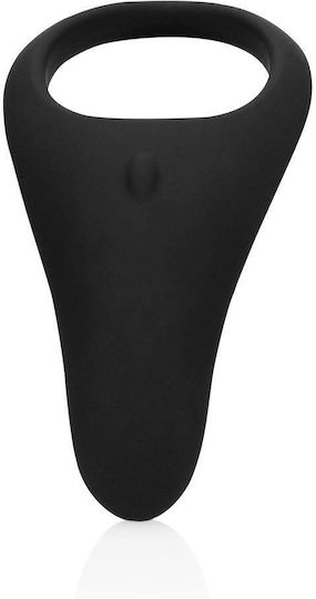 Shots Vibrating Cock Ring Cock Silicon Negru