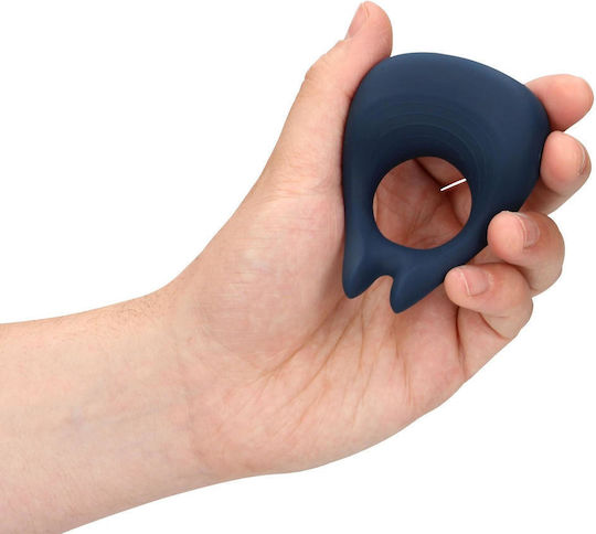 Shots Vibrating Cock Ring Cock Silicon Negru