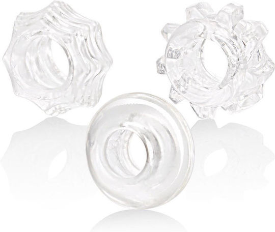 Boss Of Toys Set Rings Cock Transparent