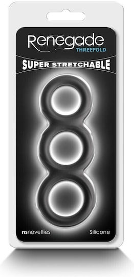 Ns Novelties Cock Ring Schwanz Schwarz