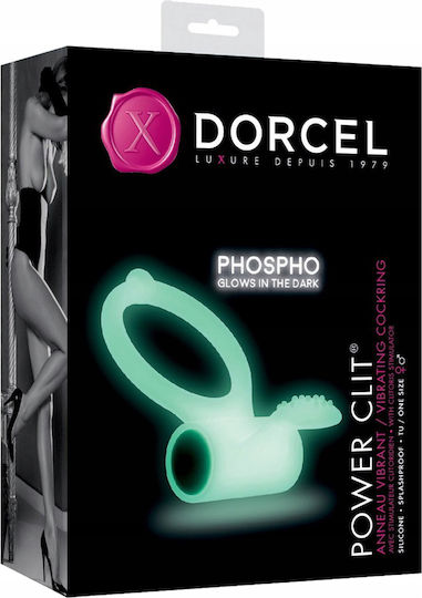 Dorcel Power Clit Phosphorescent Vibration Ring Schwanz Silikon 6071397