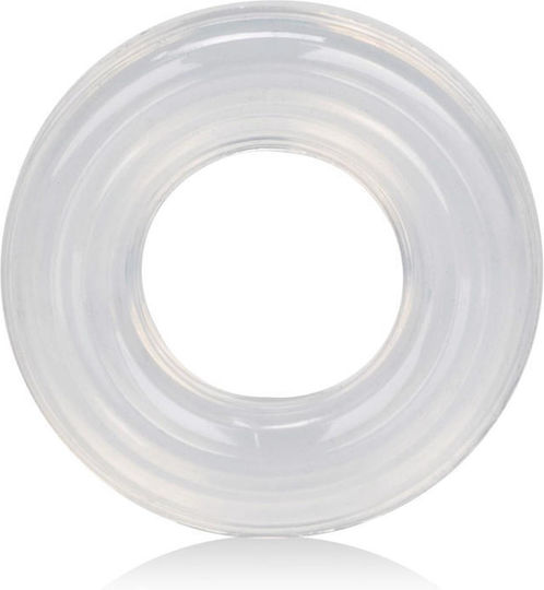 Calexotics Premium Silicone Ring Set Set Rings Cock Silicone Transparent 3pcs