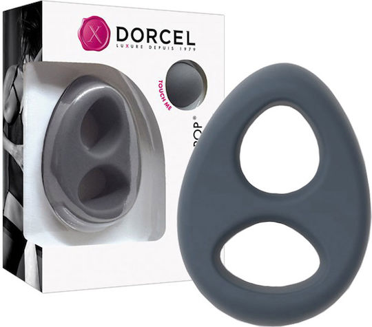 Dorcel Cockring Liquid-Soft Teardrop Δαχτυλίδι Πέους Γκρι 6071908