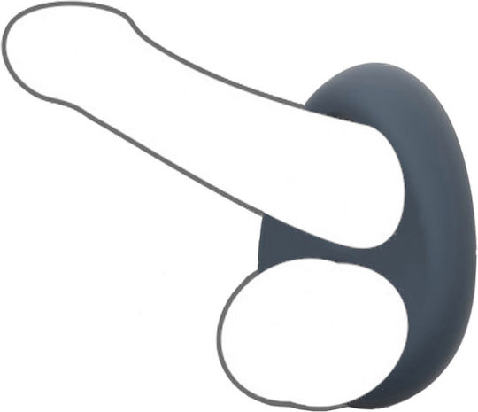 Dorcel Cockring Liquid-Soft Teardrop Δαχτυλίδι Πέους Γκρι 6071908