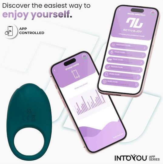 Ringo Vibrating Ring App Unibody Green