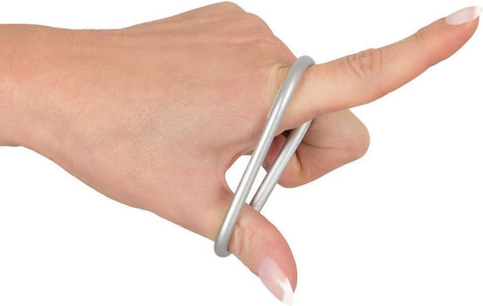 You2Toys Set Rings Cock Silicone Silver 3pcs 05372170000